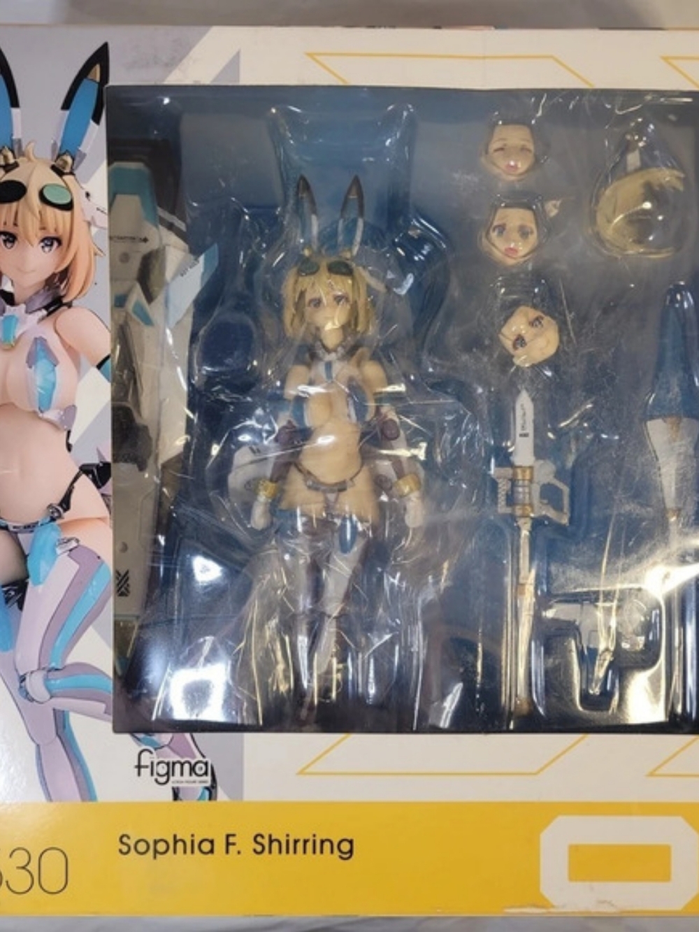 figma #530 Sophia F. Shirring (BUNNY SUIT PLANNING) Box Damage